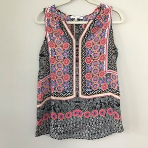 Rose & Olive | Sleeveless Blouse | Size M